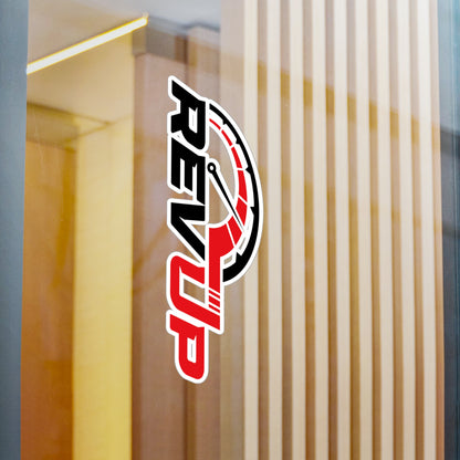 RevUp Kiss-Cut Vinyl Decals for Entries