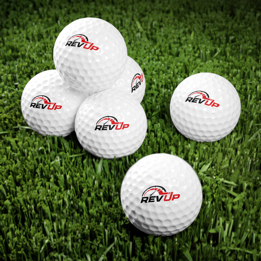 RevUp Golf Balls, 6pcs