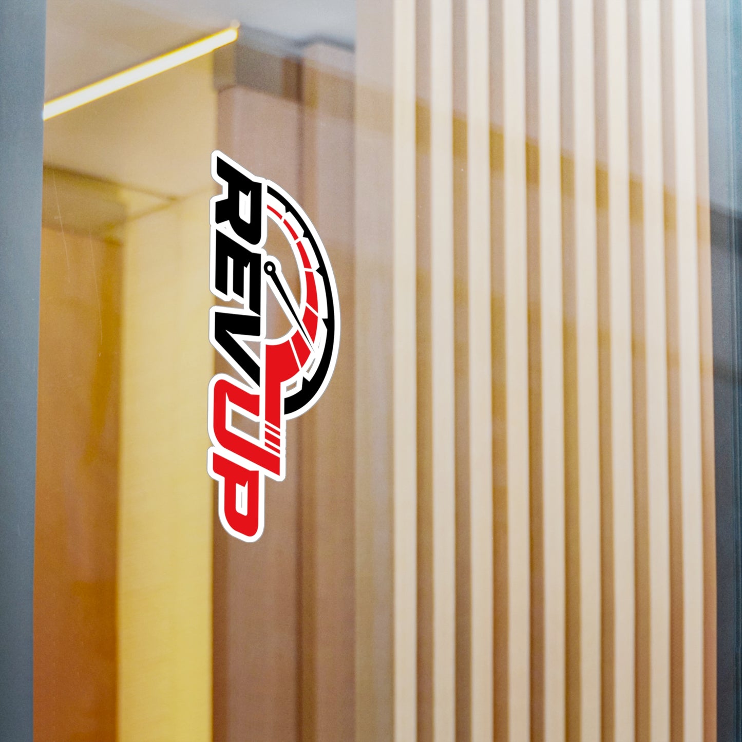RevUp Kiss-Cut Vinyl Decals for Entries