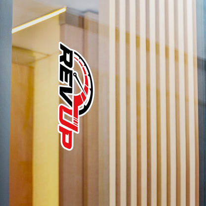 RevUp Kiss-Cut Vinyl Decals for Entries