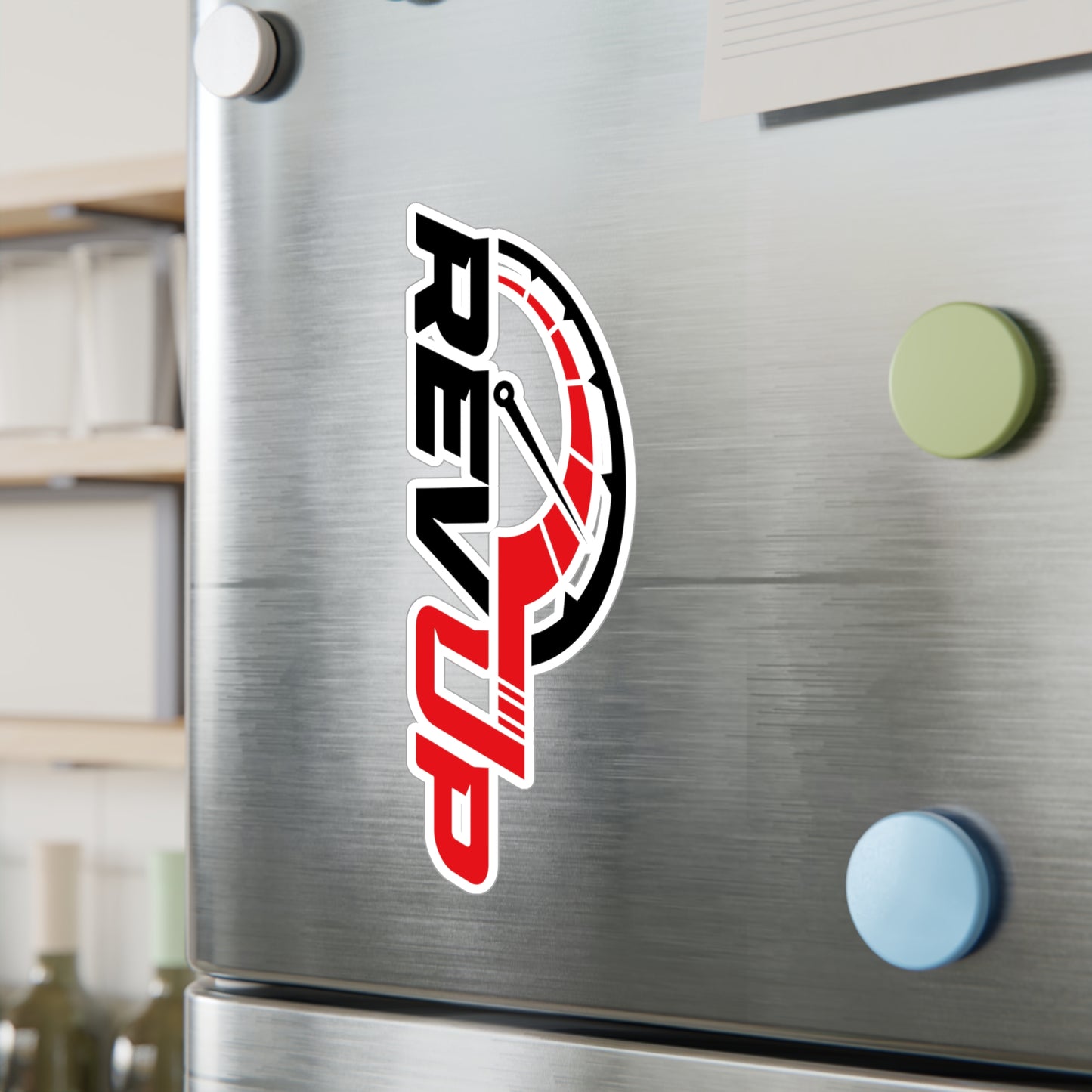 RevUp Kiss-Cut Vinyl Decals for Entries