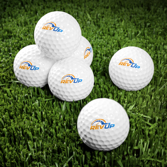 RevUp Golf Balls, 6pcs