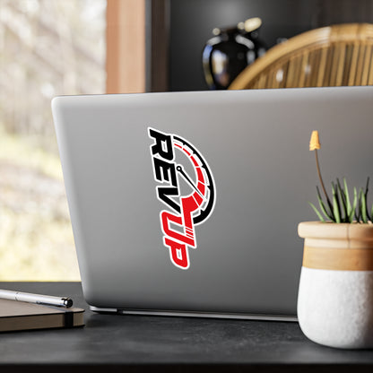 RevUp Kiss-Cut Vinyl Decals for Entries