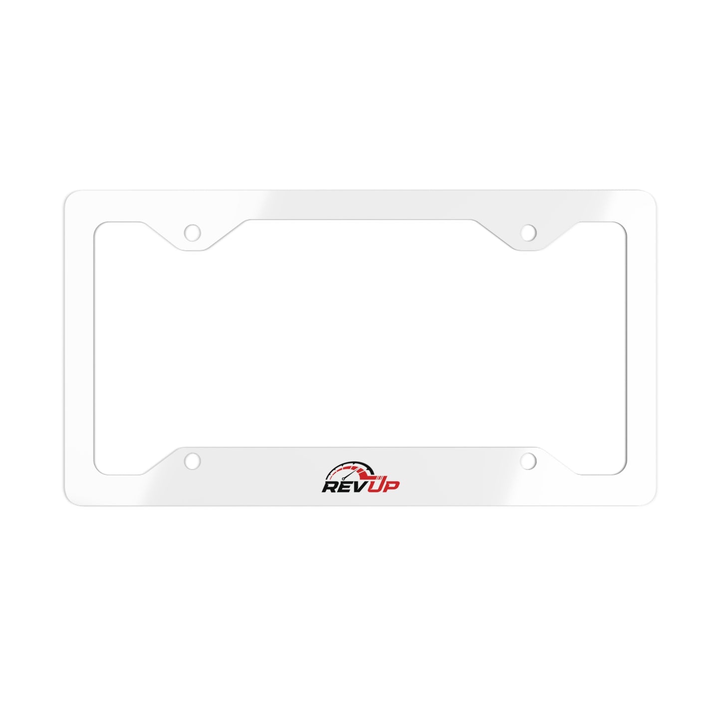 RevUp Gear Metal License Plate Frame