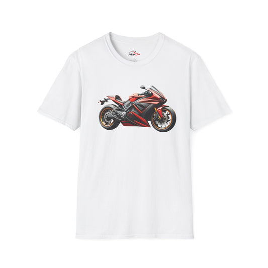 Art Motorcycle Cotton tee