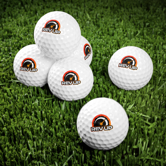 RevUp Golf Balls, 6pcs