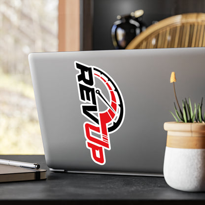 RevUp Kiss-Cut Vinyl Decals for Entries