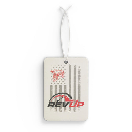 RevUp Flag Car Air Freshener