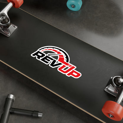 RevUp Kiss-Cut Vinyl Decals for Entries